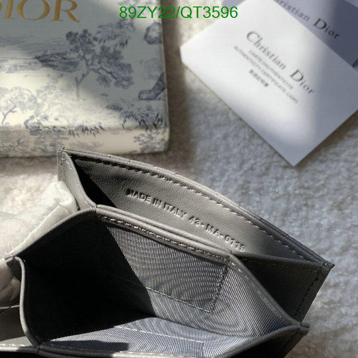 Dior Bag-(4A)-Wallet- Code: QT3596 $: 89USD