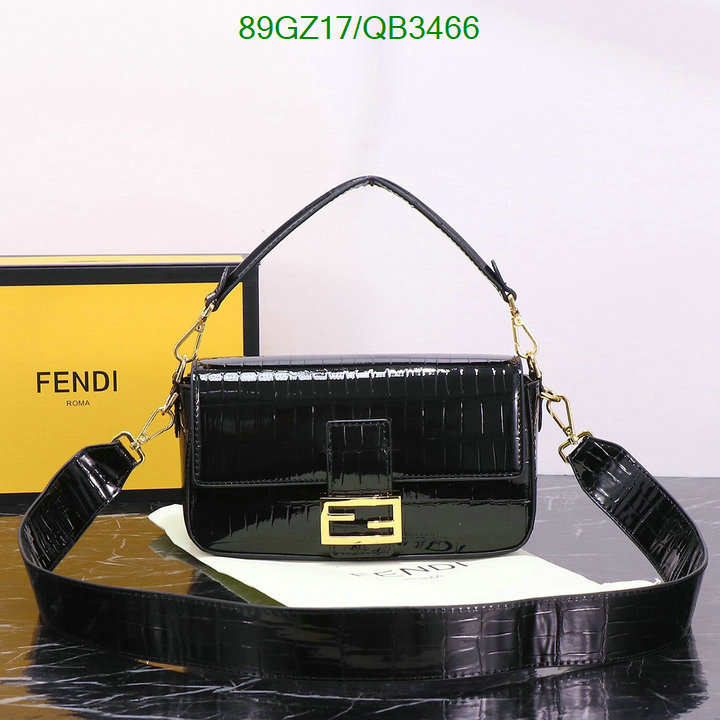 Fendi Bag-(4A)-Baguette- Code: QB3466 $: 89USD