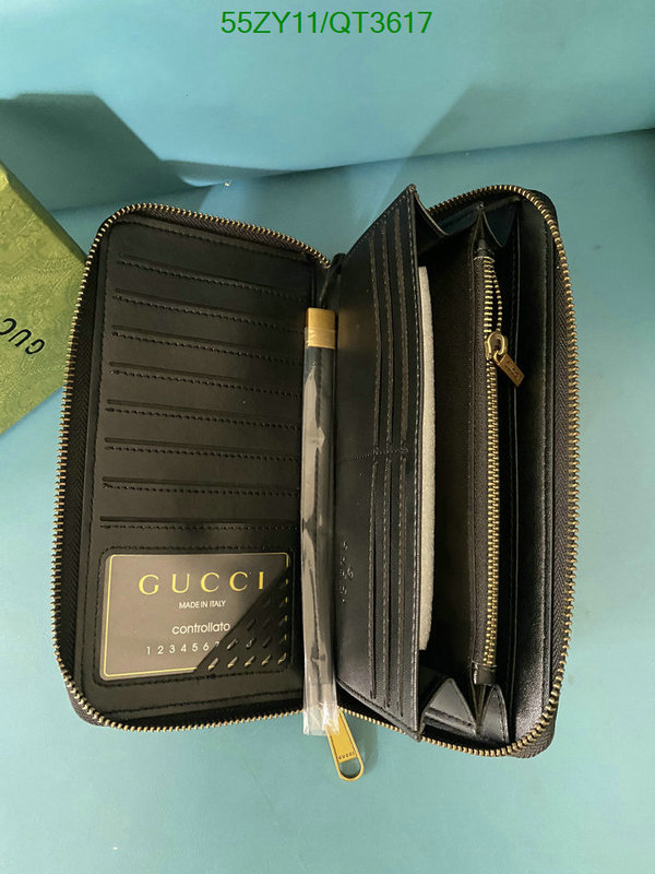 Gucci Bag-(4A)-Wallet- Code: QT3617 $: 55USD