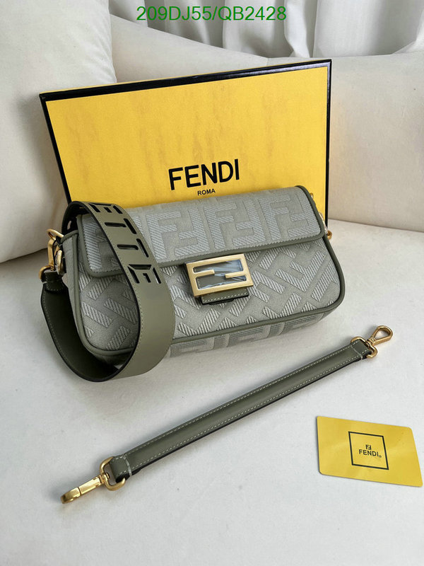 Fendi Bag-(Mirror)-Baguette Code: QB2428 $: 209USD