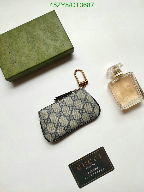 Gucci Bag-(4A)-Wallet- Code: QT3687 $: 45USD