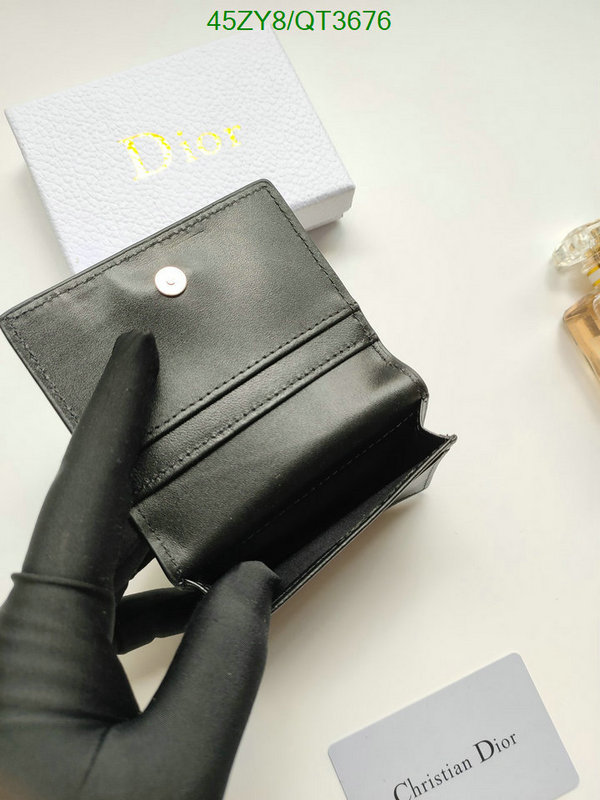 Dior Bag-(4A)-Wallet- Code: QT3676 $: 45USD