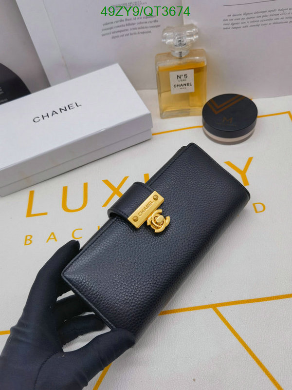 Chanel Bags-(4A)-Wallet- Code: QT3674 $: 49USD