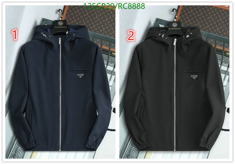 Clothing-Prada Code: RC8888 $: 125USD