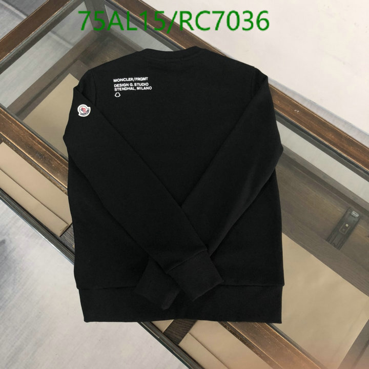 Clothing-Moncler Code: RC7036 $: 75USD