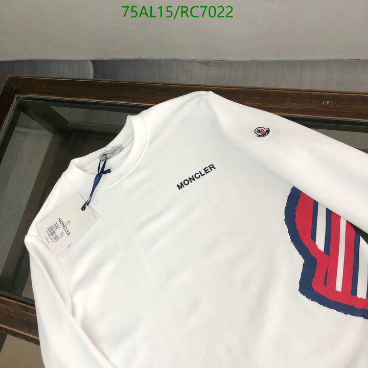 Clothing-Moncler Code: RC7022 $: 75USD