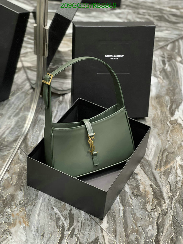 YSL Bag-(Mirror)-Handbag- Code: RB8869 $: 209USD