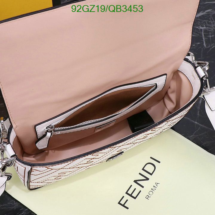 Fendi Bag-(4A)-Baguette- Code: QB3453 $: 92USD