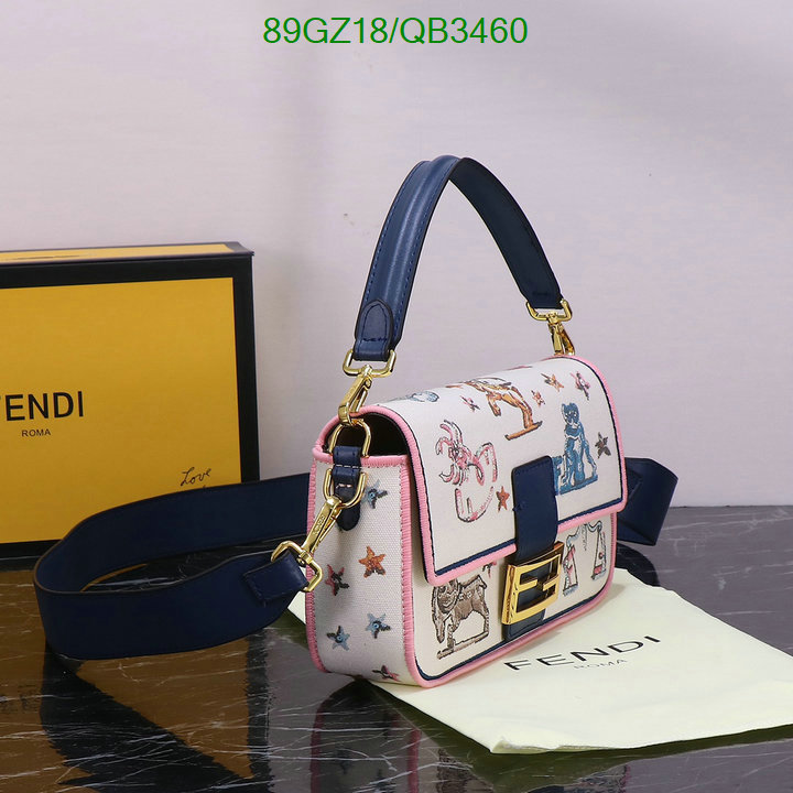 Fendi Bag-(4A)-Baguette- Code: QB3460 $: 89USD