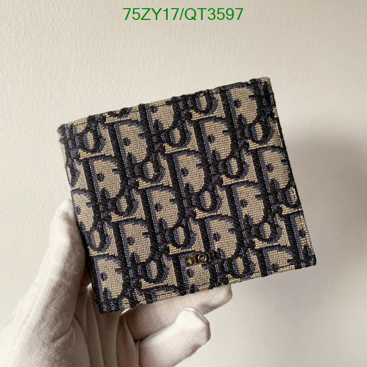 Dior Bag-(4A)-Wallet- Code: QT3597 $: 75USD