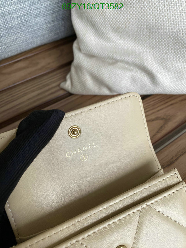 Chanel Bags-(4A)-Wallet- Code: QT3582 $: 69USD