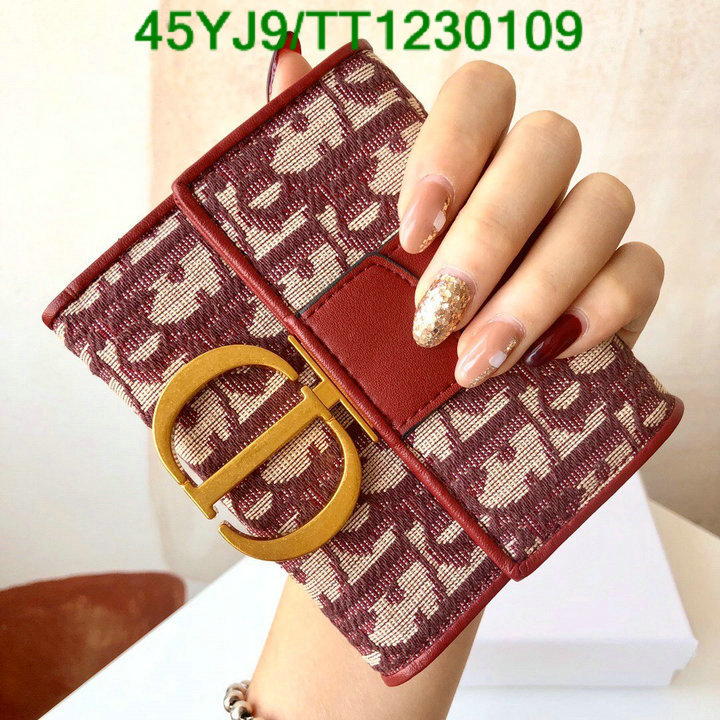Dior Bag-(4A)-Wallet- Code: TT1230109 $: 45USD