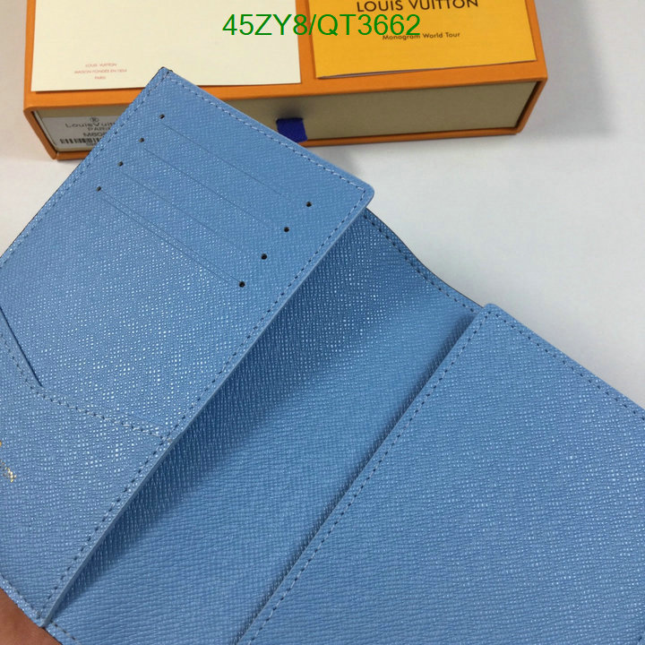 LV Bag-(4A)-Wallet- Code: QT3662 $: 45USD