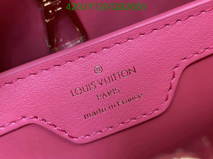 LV Bag-(Mirror)-Handbag- Code: QB2600