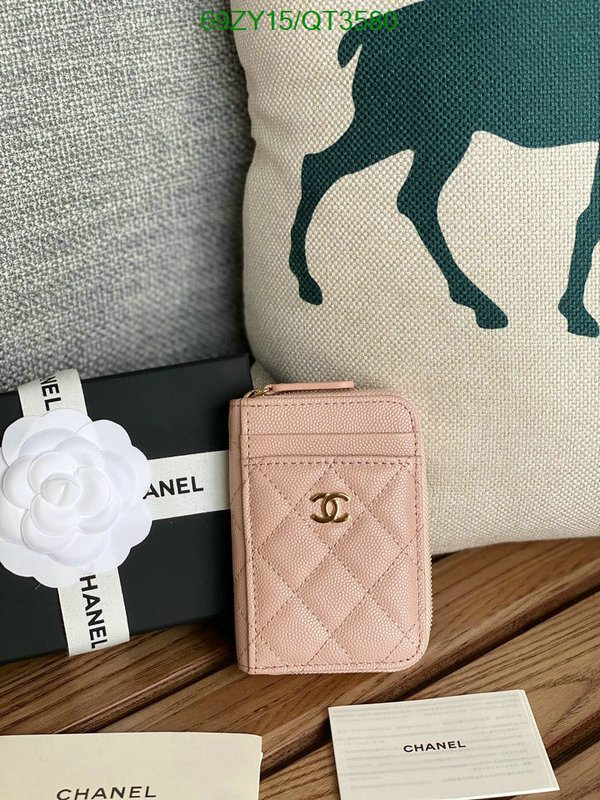 Chanel Bags-(4A)-Wallet- Code: QT3580 $: 69USD