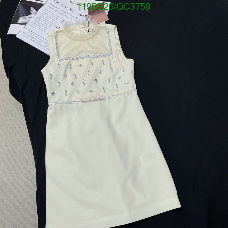 Clothing-MIUMIU Code: QC3758 $: 119USD