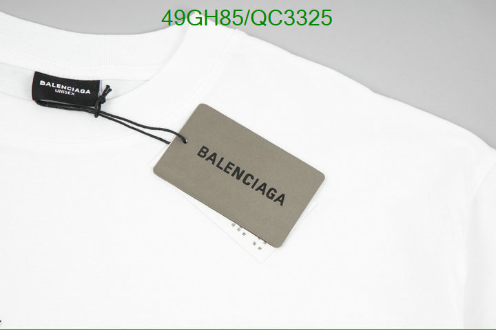 Clothing-Balenciaga Code: QC3325 $: 49USD