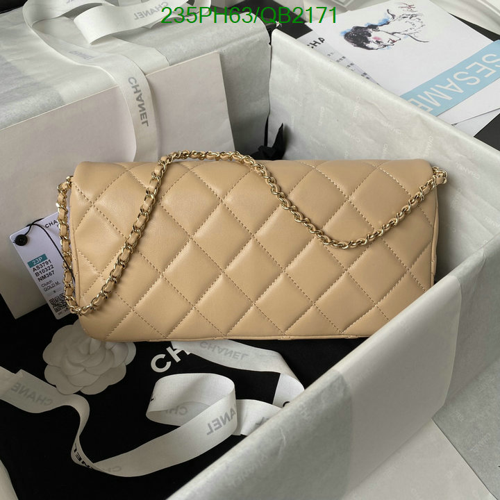 Chanel Bag-(Mirror)-Diagonal- Code: QB2171 $: 235USD