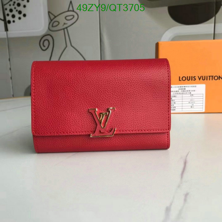 LV Bag-(4A)-Wallet- Code: QT3705 $: 49USD