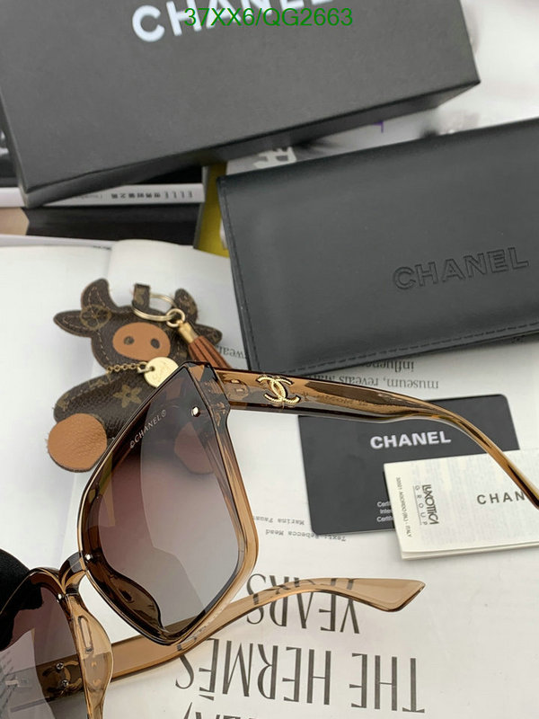 Glasses-Chanel Code: QG2663 $: 37USD