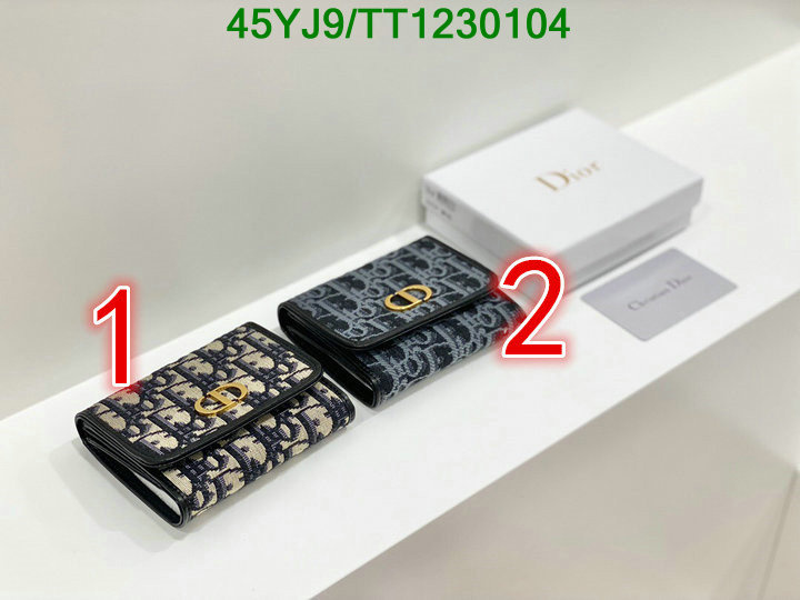Dior Bag-(4A)-Wallet- Code: TT1230104 $: 45USD