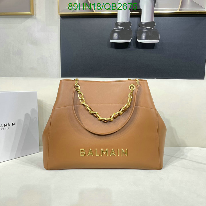 Balmain Bag-(4A)-Handbag- Code: QB2675 $: 89USD