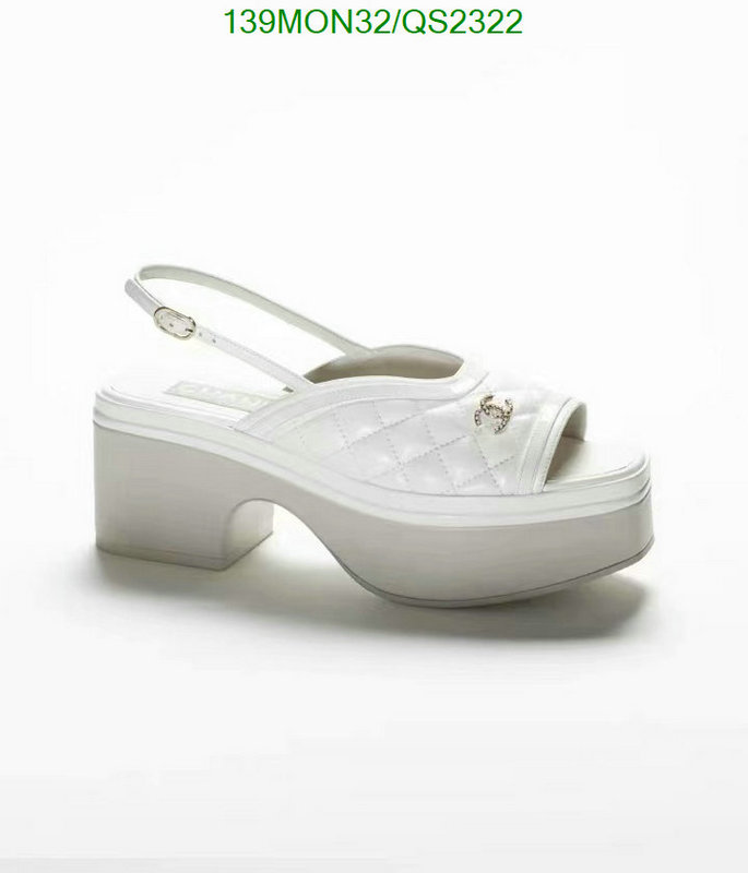 Women Shoes-Chanel Code: QS2322 $: 139USD