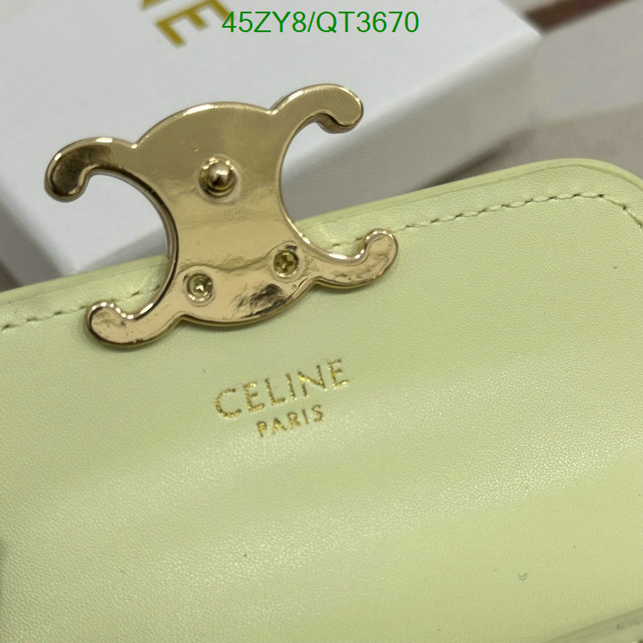 Celine Bag-(4A)-Wallet- Code: QT3670 $: 45USD