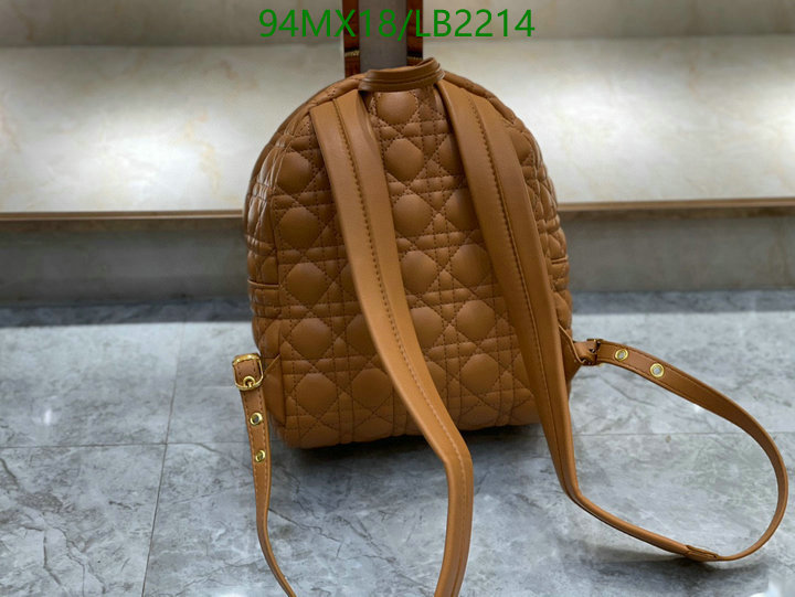 Dior Bags-(4A)-Backpack- Code: LB2214 $: 94USD