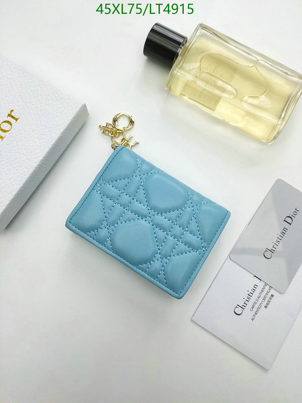 Dior Bag-(4A)-Wallet- Code: LT4915 $: 45USD