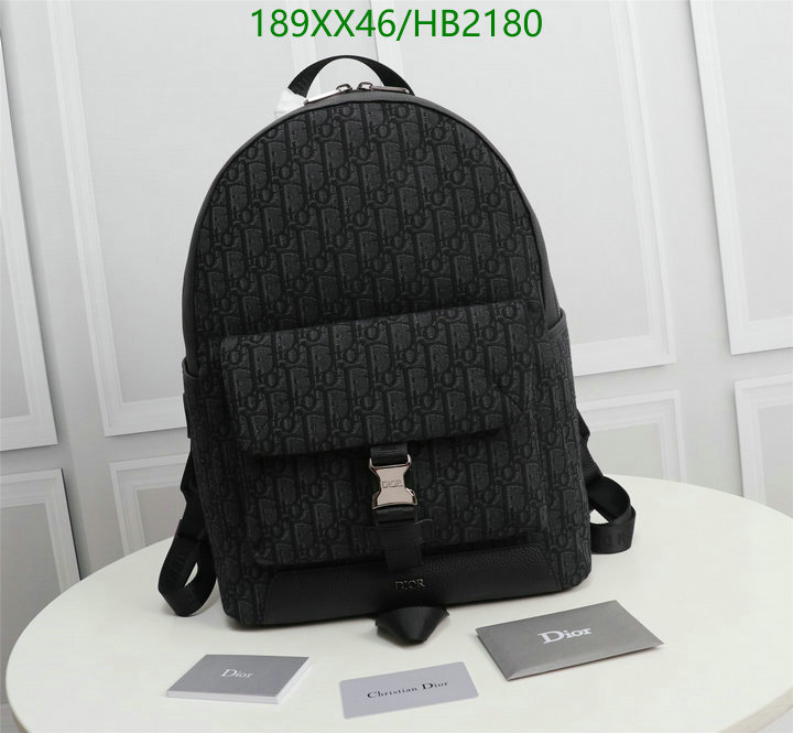 Dior Bag-(Mirror)-Backpack- Code: HB2180 $: 189USD