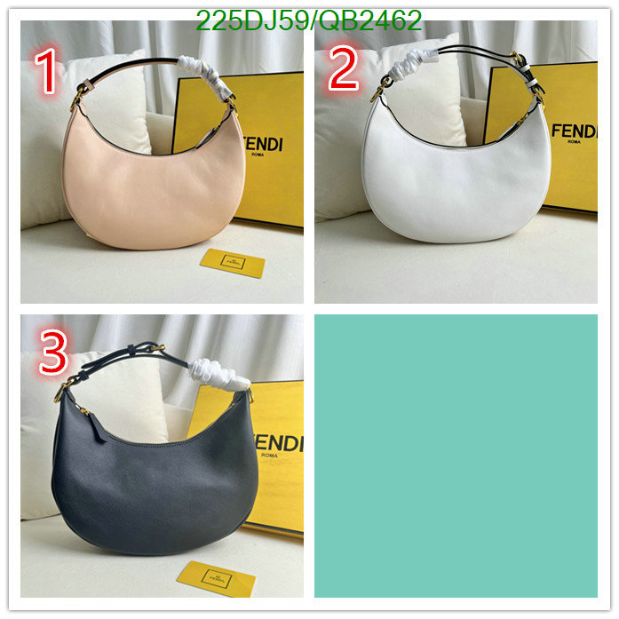 Fendi Bag-(Mirror)-Graphy-Cookie- Code: QB2462 $: 225USD