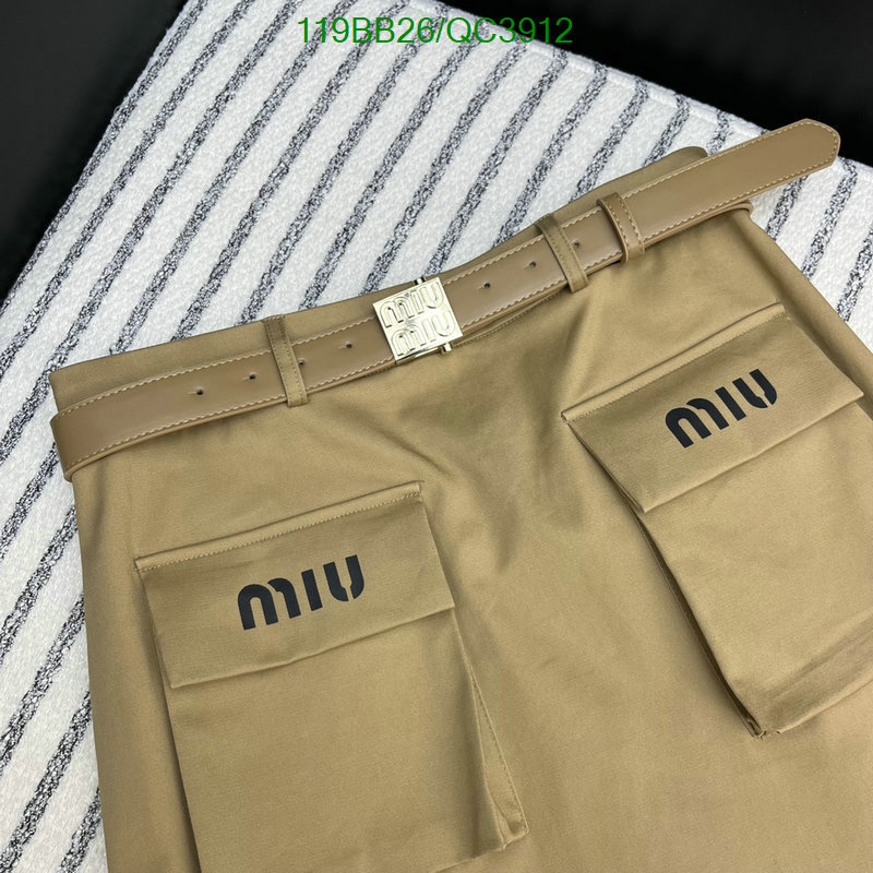 Clothing-MIUMIU Code: QC3912 $: 119USD