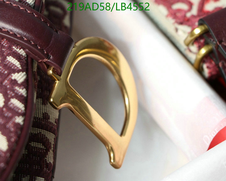 Dior Bags-(Mirror)-Saddle- Code: LB4552 $: 219USD