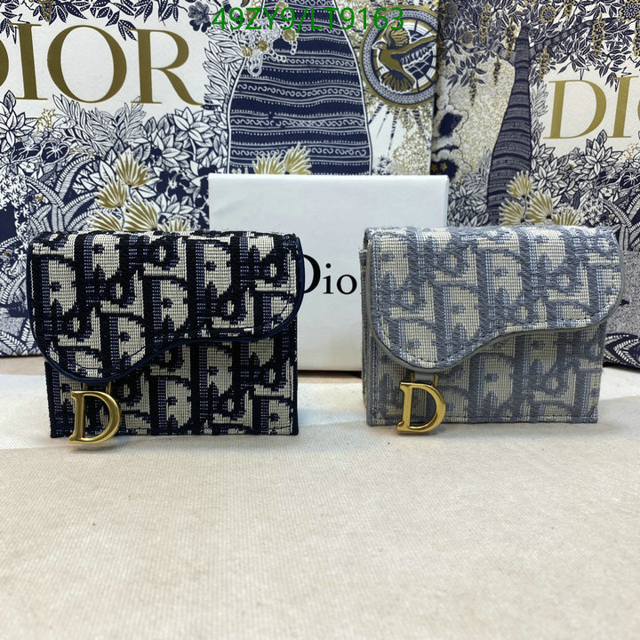 Dior Bag-(4A)-Wallet- Code: LT9163 $: 49USD