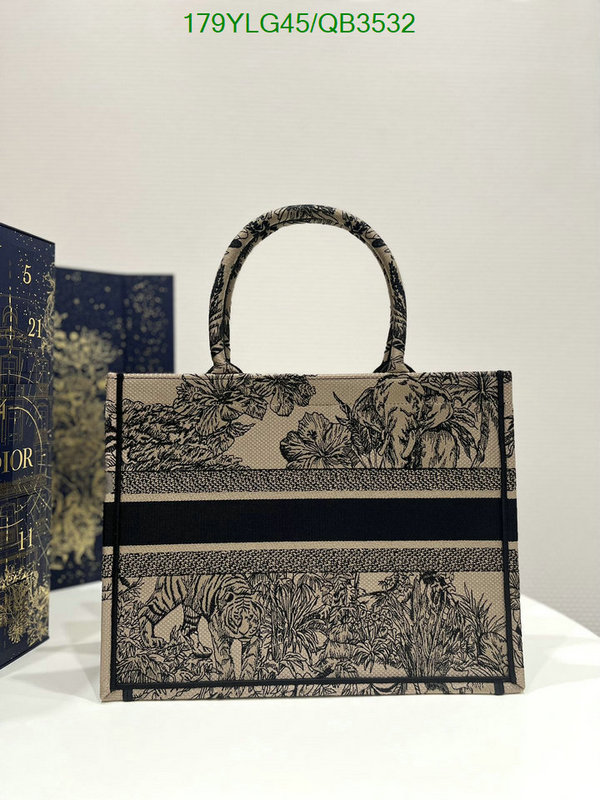 Dior Bag-(Mirror)-Book Tote- Code: QB3532