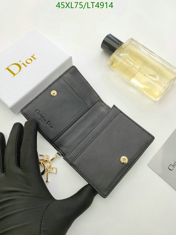 Dior Bag-(4A)-Wallet- Code: LT4914 $: 45USD