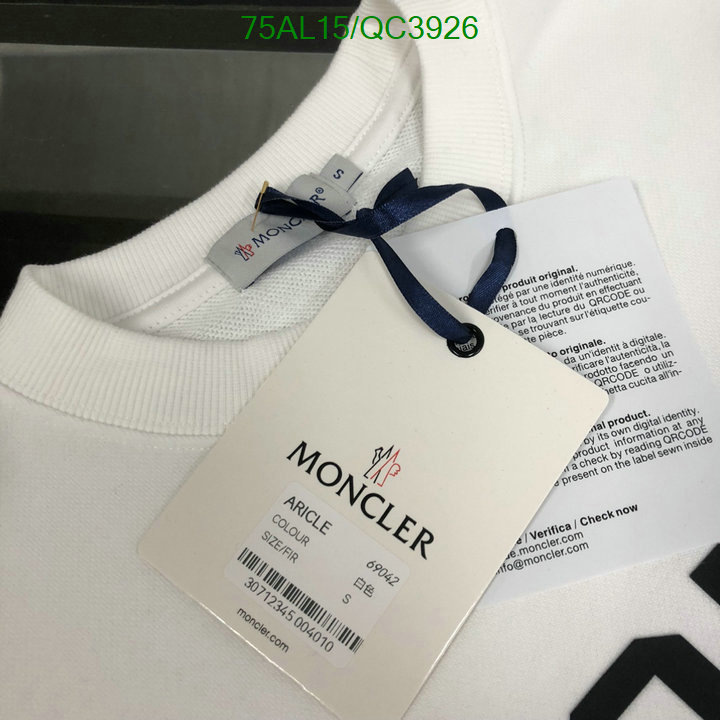 Clothing-Moncler Code: QC3926 $: 75USD