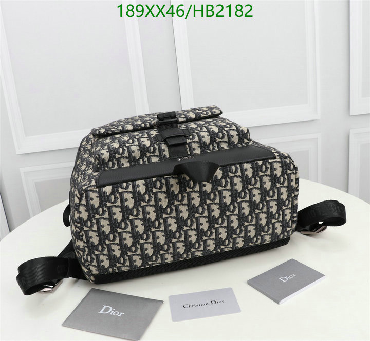 Dior Bag-(Mirror)-Backpack- Code: HB2182 $: 189USD