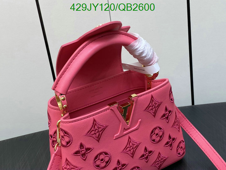 LV Bag-(Mirror)-Handbag- Code: QB2600