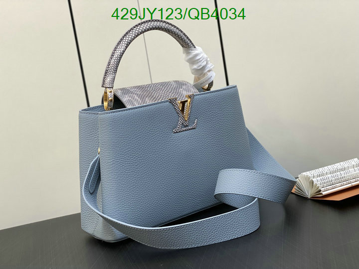 LV Bag-(Mirror)-Handbag- Code: QB4034