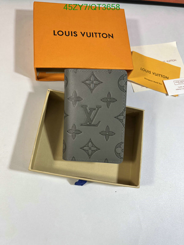 LV Bag-(4A)-Wallet- Code: QT3658 $: 45USD