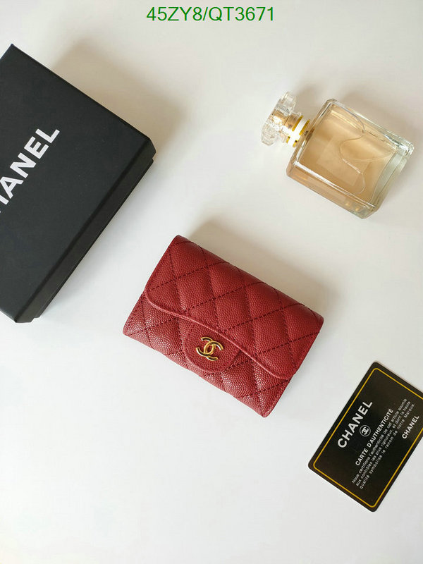 Chanel Bags-(4A)-Wallet- Code: QT3671 $: 45USD