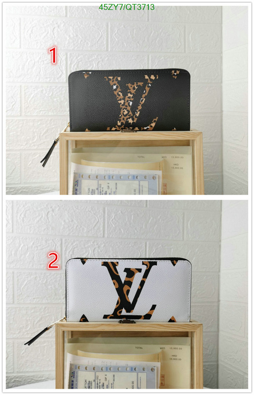 LV Bag-(4A)-Wallet- Code: QT3713 $: 45USD