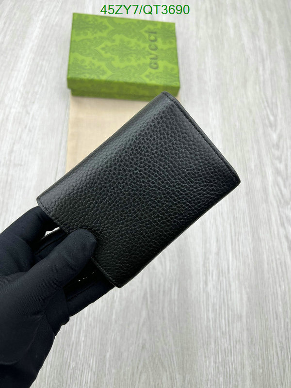 Gucci Bag-(4A)-Wallet- Code: QT3690 $: 45USD