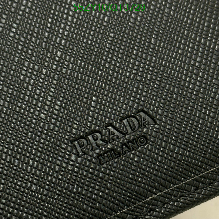 Prada Bag-(4A)-Wallet- Code: QT3729 $: 55USD