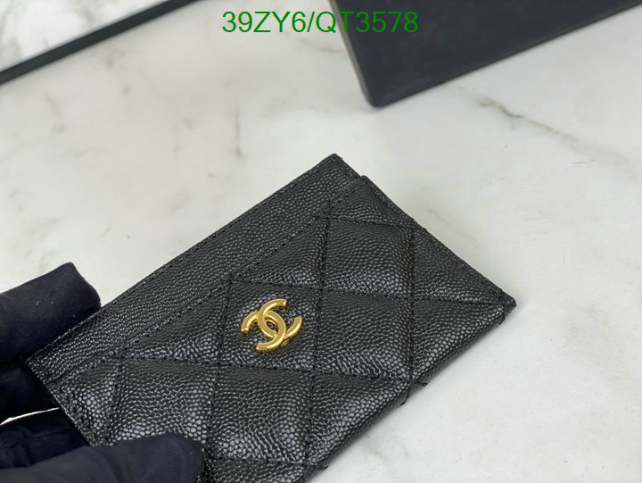 Chanel Bags-(4A)-Wallet- Code: QT3578 $: 39USD