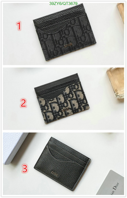 Dior Bag-(4A)-Wallet- Code: QT3679 $: 39USD
