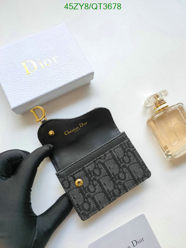 Dior Bag-(4A)-Wallet- Code: QT3678 $: 45USD