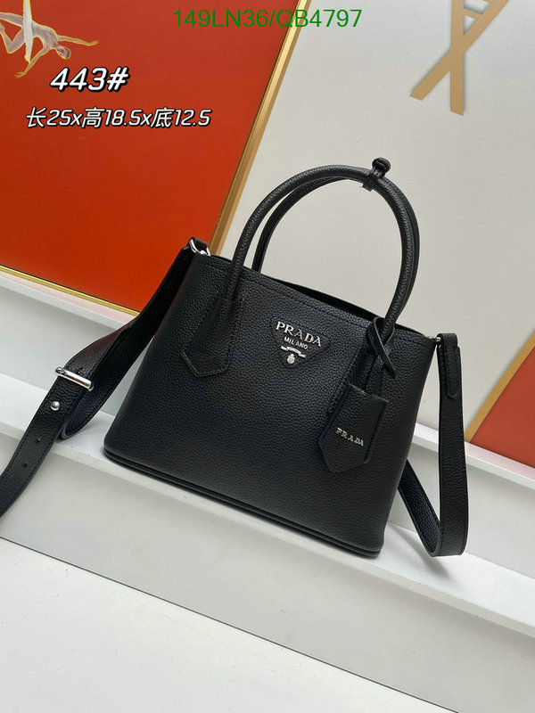 Prada Bag-(4A)-Handbag- Code: QB4797 $: 149USD